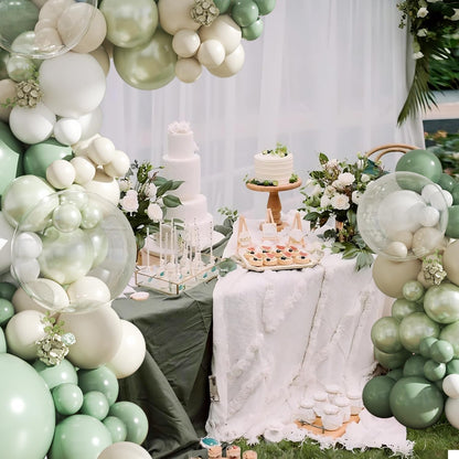 Yellow Balloon Arch Kit for Baby Shower Bridal Shower Decorations | 108Pcs Double Stuffed Pearl Yellow Pastel Yellow White Clear Balloons, Wedding Engagement Birthday Party Decorations