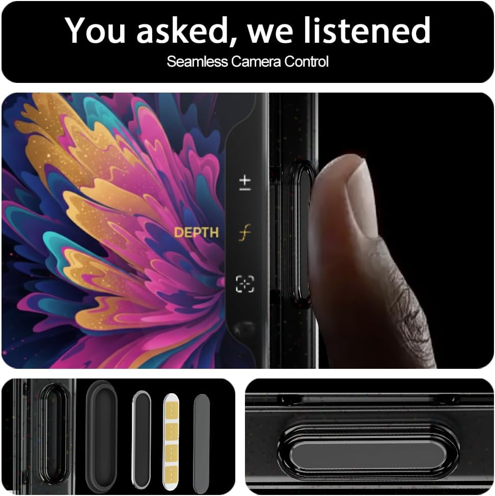 for iPhone 17 Case, Fit for MagSafe, Military-Grade Drop Protection, Shockproof Bumper, Cute Aesthetic Magnetic Phone Case for iPhone 17, Lemon/Black