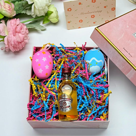 Crinkle Cut Paper Shred - 5.3 oz Fluffy Gift Box Filler, Basket Stuffing for Christmas, Wedding, Birthday | Decorative Packing Grass, Party Decorations (Pink Sky Blue Yellow, 5.3 OZ)
