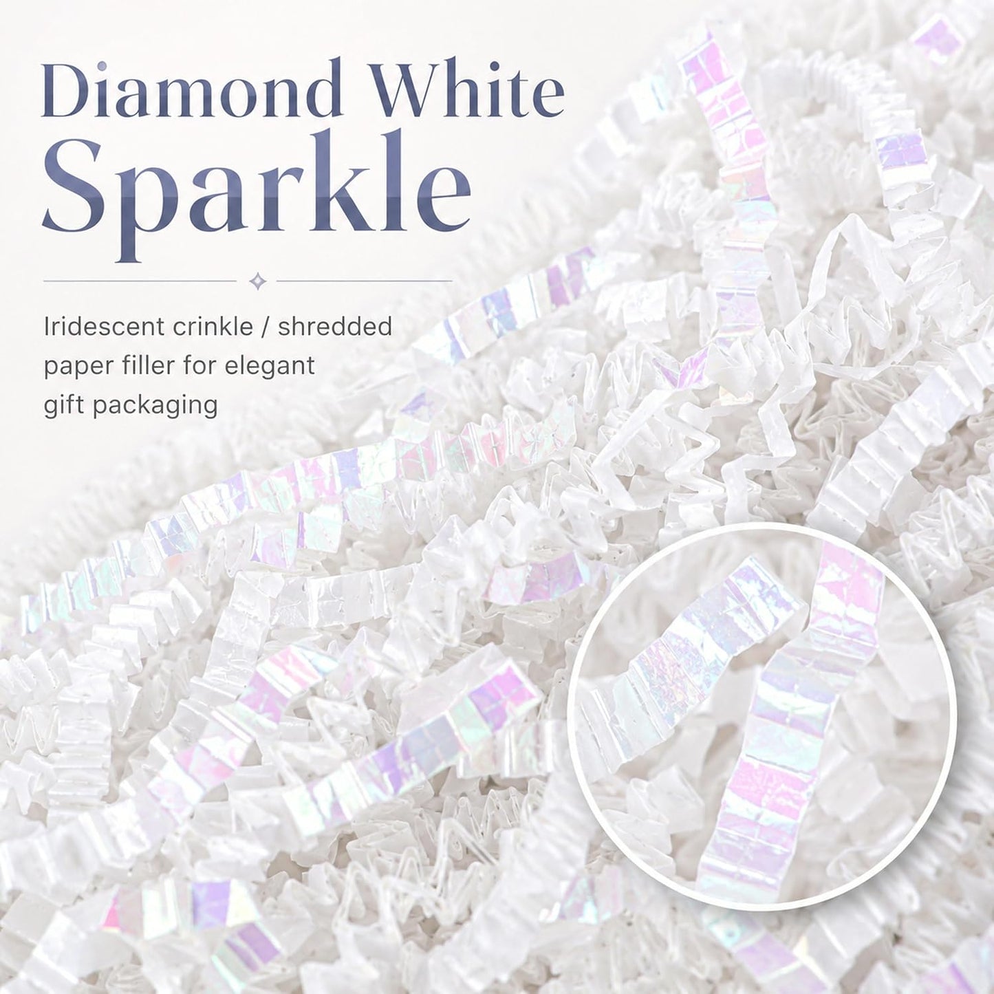 Light Yellow Crinkle Paper Filler 1 LB, Recyclable Crinkle Cut Paper Shred for Easter Baskets, Spring Gift Boxes, Baby Shower Favors, Party Supplies, DIY Crafts and Gift Packaging