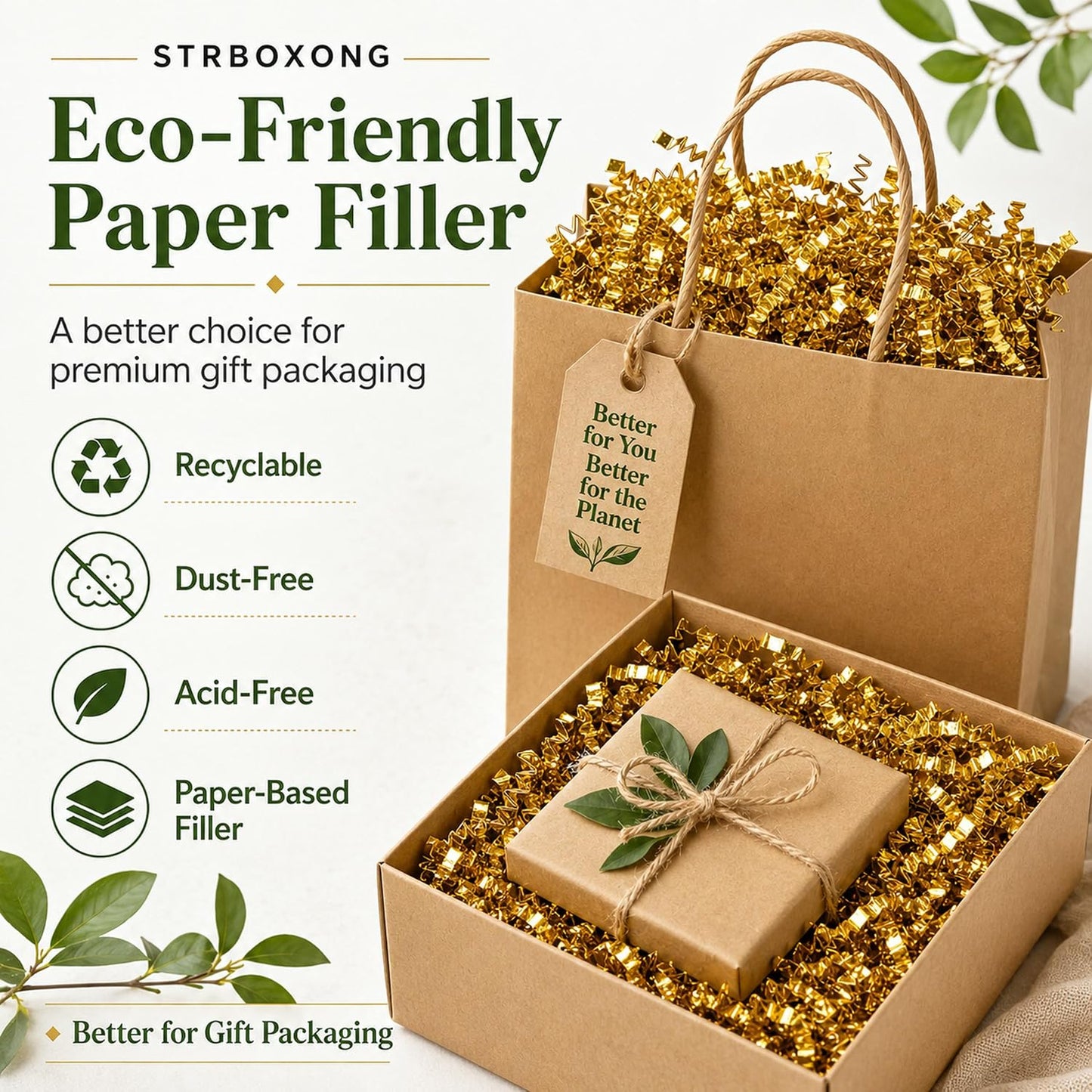 Light Yellow Crinkle Paper Filler 1 LB, Recyclable Crinkle Cut Paper Shred for Easter Baskets, Spring Gift Boxes, Baby Shower Favors, Party Supplies, DIY Crafts and Gift Packaging