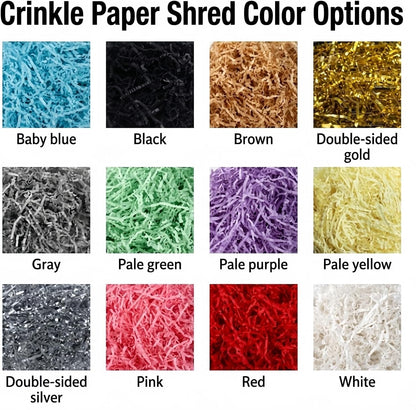 Light Yellow Crinkle Paper Filler 1 LB, Recyclable Crinkle Cut Paper Shred for Easter Baskets, Spring Gift Boxes, Baby Shower Favors, Party Supplies, DIY Crafts and Gift Packaging