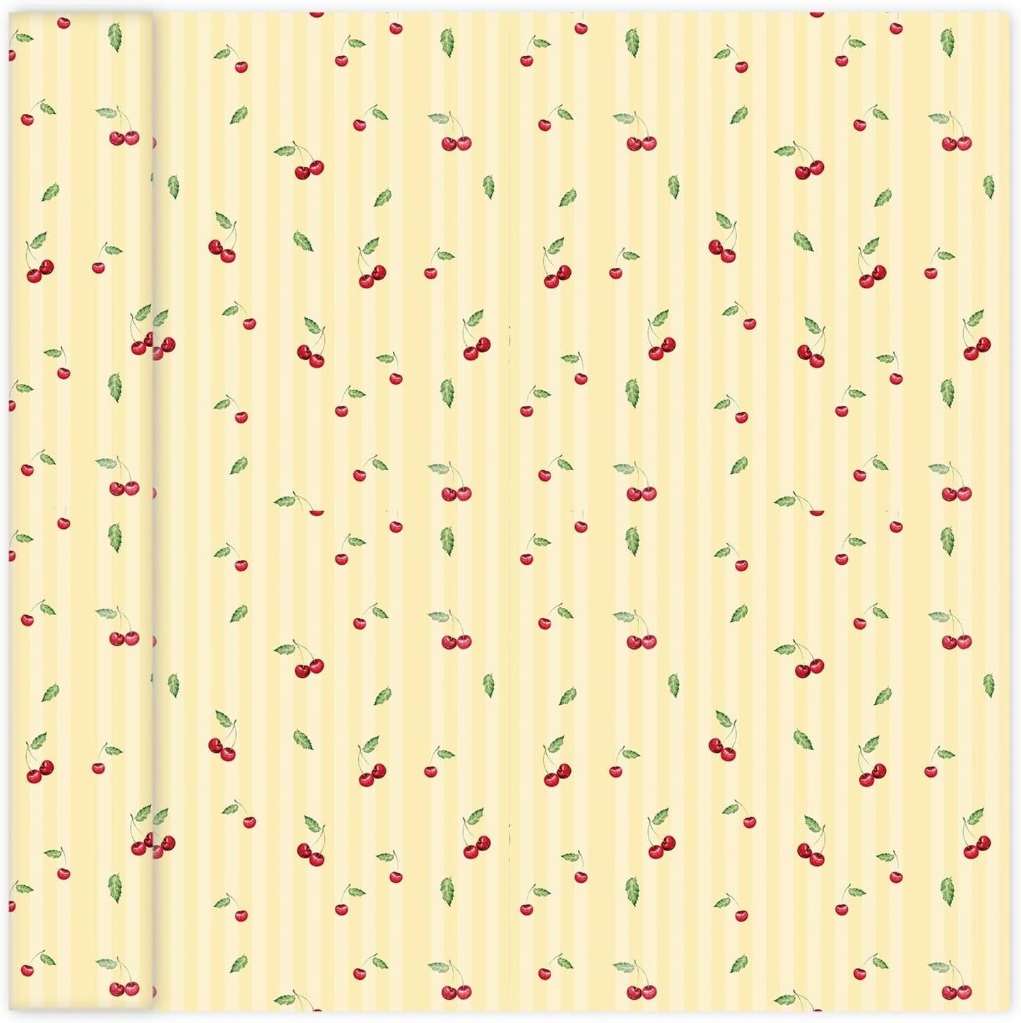 Lemon Peel and Stick Wallpaper Wall Art Decor Modern Flower Fruit Removable Wallpaper for Bedroom Adhesive Shelf Drawer Liner, 17.7 x 118 inch