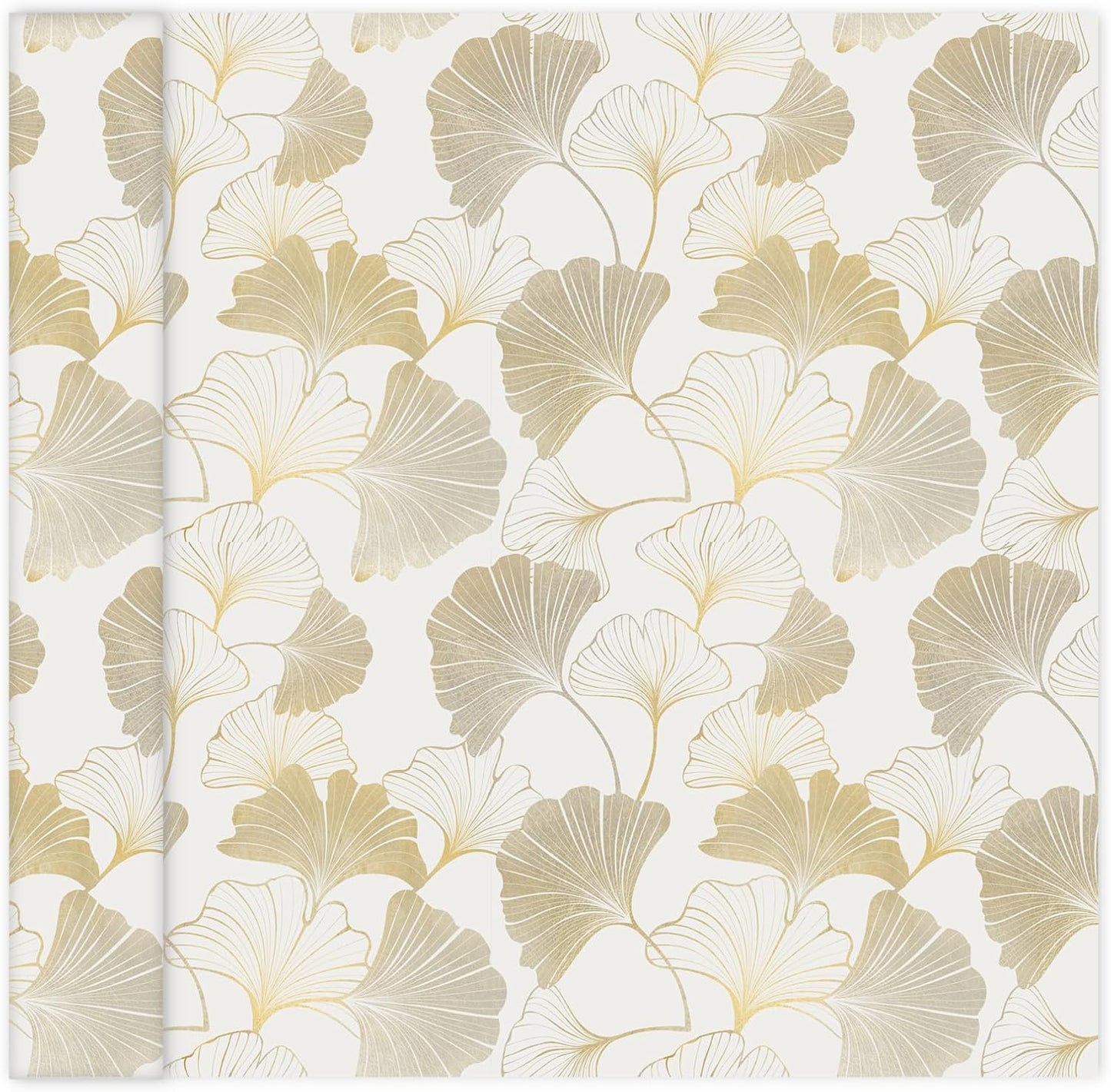 Lemon Peel and Stick Wallpaper Wall Art Decor Modern Flower Fruit Removable Wallpaper for Bedroom Adhesive Shelf Drawer Liner, 17.7 x 118 inch