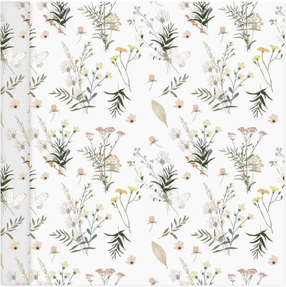 Lemon Peel and Stick Wallpaper Wall Art Decor Modern Flower Fruit Removable Wallpaper for Bedroom Adhesive Shelf Drawer Liner, 17.7 x 118 inch