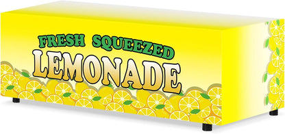 70" x 30" Lemonade Stand Supplies Tablecloth Lemon Table Cover for Kids Lemon Party Supplies Summer Beach Picnic Birthday Party Decorations