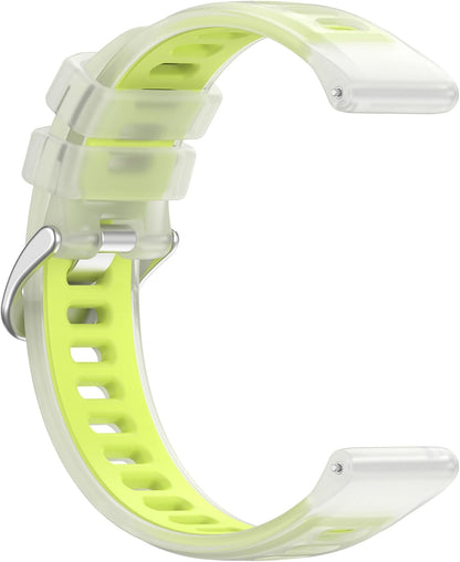 20MM Band Compatible with Garmin Forerunner 570 42mm, Soft Silicone Replacement Straps Wristbands Fit for Garmin Vívoactive 6/5/3/Venu Sq/Sq 2/2 Plus Smartwatch for Women Men