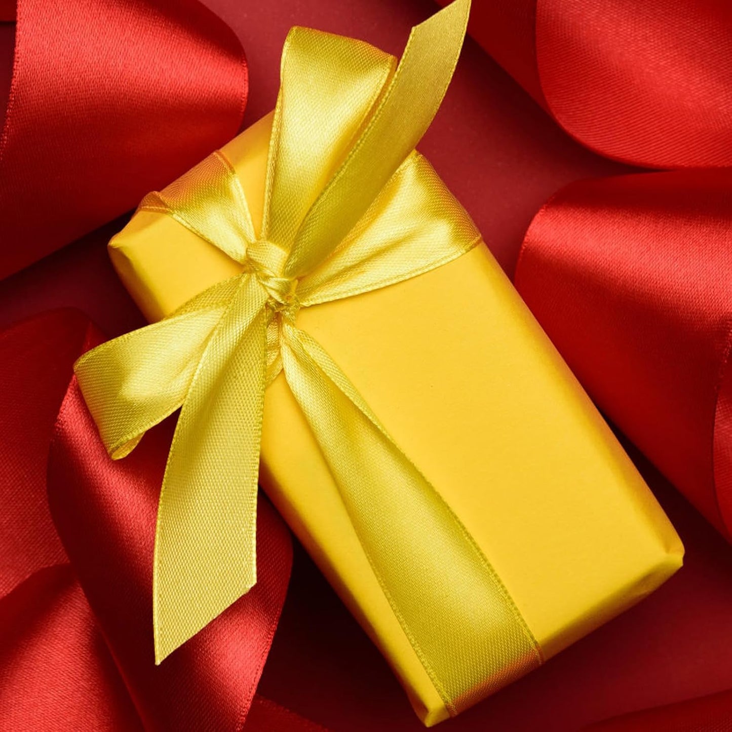 24"x1500"(125') Yellow Wrapping Paper for Birthday Wrapping, Solid Color Kraft Paper for Gift Wrapping, Birthday, Bouquet Flower Art Crafts Packing Poster Bulletin Board