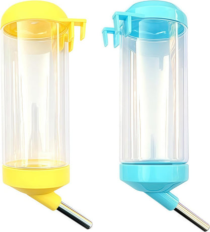 2 Pcs 16Oz Guinea Pig Water Bottle No Drip Small Animal Water Bottle, for Hamster/Small Pet/Bunny/Ferret/Hamster/Guinea Pig/Rabbit