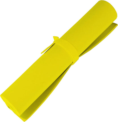 Qidiwin 3mm EVA Foam Roll - 16x59in Craft Foam for Cosplay, DIY Projects & Costumes - High Density 90kg/m3, Durable, Easy to Cut, Perfect for Large Designs(3mm Yellow