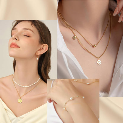14k Gold Necklace Chain for Jewelry Making, 16.6 Feet Total (5 Rolls) DIY Bracelet Chains with 300 Jump Rings, 50 Lobster Clasps, 1 Jewelry Pliers,1 Support Ring and 50 Pendants