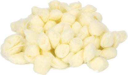Hamster Cotton Winter Warm Soft Small Animal Bedding for Syrian Hamsters and Chinchillas - Cozy, and Easy to Use (Yellow)