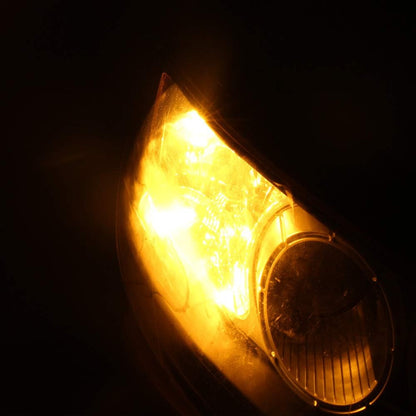 Alla Lighting Directly Plug & Play T20 7440 CANBUS LED Signal Light 1300 Lumens Error Free 21W Extremely Super Bright Amber Yellow 12V W21W 7441 WY21W LED Bulbs for Car Turn Signal Blinker Light