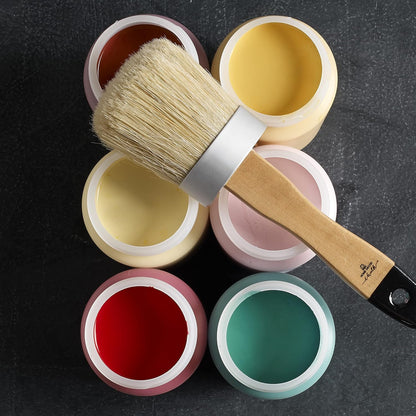 Assorted Home Décor Acrylic Chalk Paint For Crafts, Blazing Yellow 8 fl oz Ultra Matte Acrylic Chalk Paint, Art Supplies With An Ultra Matte Finish, 36233