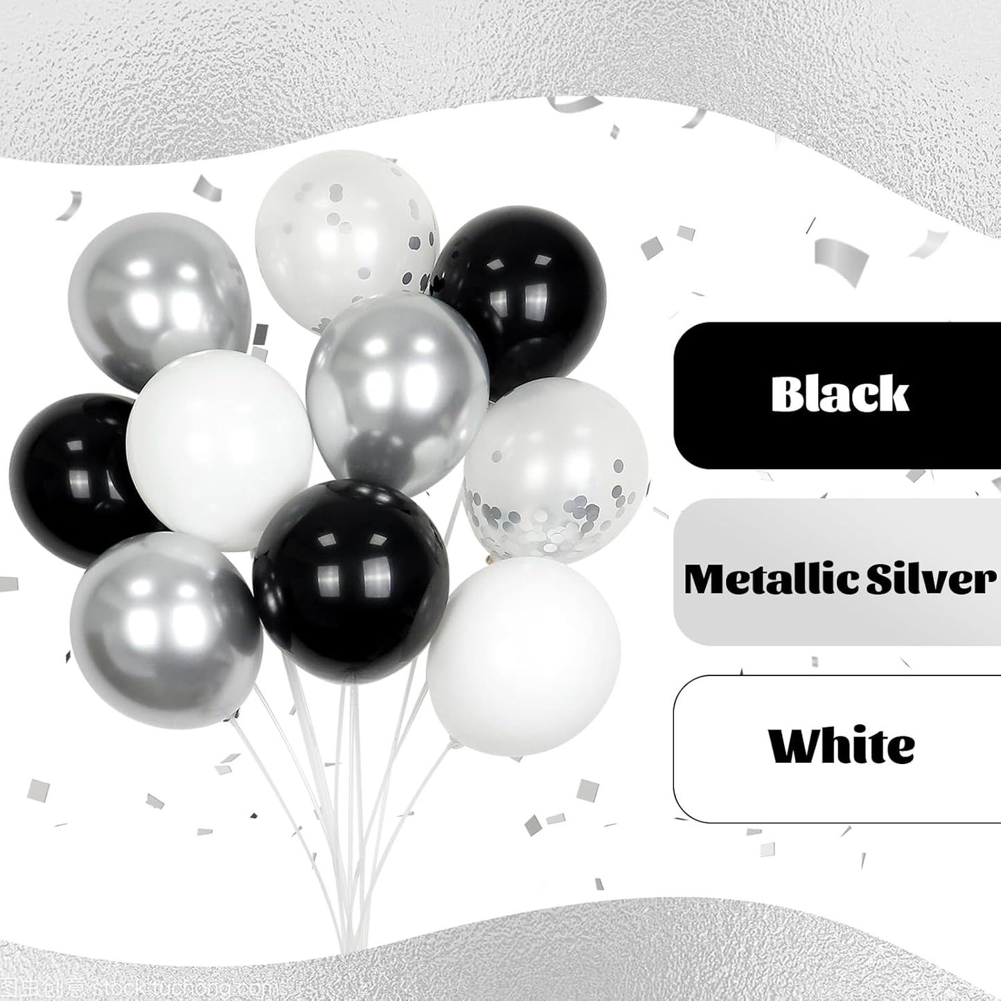 60pcs Yellow and White Balloons 12inch with Pastel Yellow White Gold Confetti Balloons for Bee Lemon Wedding Baby Shower Birthday Party Decorations