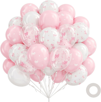 60pcs Yellow and White Balloons 12inch with Pastel Yellow White Gold Confetti Balloons for Bee Lemon Wedding Baby Shower Birthday Party Decorations