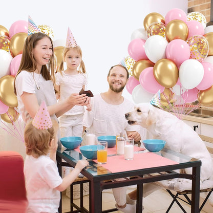 60pcs Yellow and White Balloons 12inch with Pastel Yellow White Gold Confetti Balloons for Bee Lemon Wedding Baby Shower Birthday Party Decorations