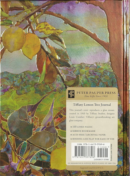 Tiffany Lemon Tree Journal (Diary, Notebook)