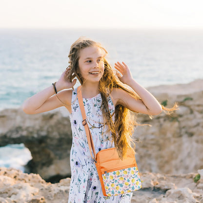 Girls Crossbody Purses for Kids 2 PCS Cross Body Bag Women Messenger Bag Girls Canvas Bag Cross Body Purse Set | for Kids