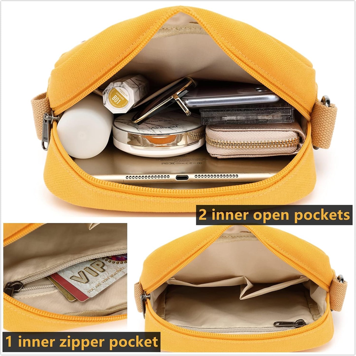 Girls Crossbody Purses for Kids 2 PCS Cross Body Bag Women Messenger Bag Girls Canvas Bag Cross Body Purse Set | for Kids