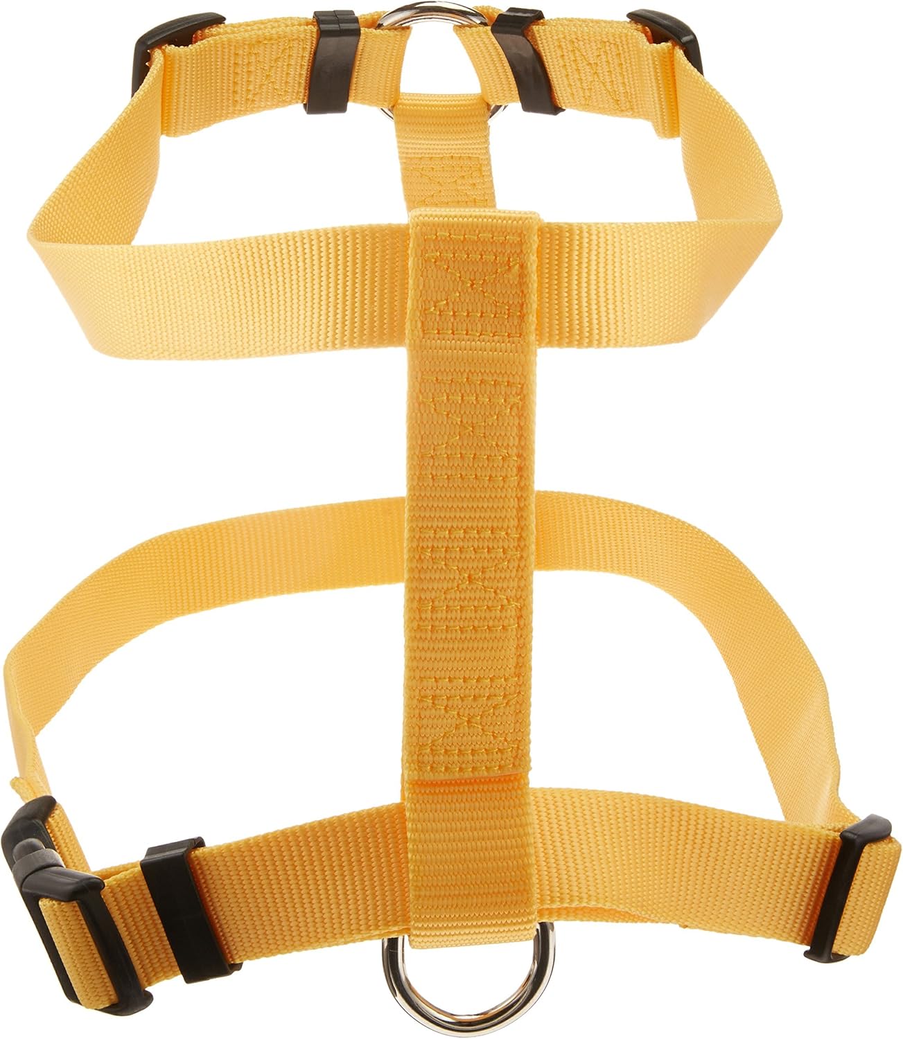 Kwik Klip Adjustable Nylon Pet Harness, Yellow, Small