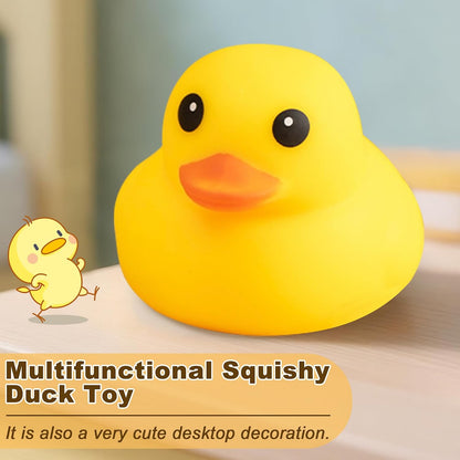 Duck Squishy Squeeze Toy, Soft Giant Duck Squishy Stress Relief Toy | Adorable Stress & Anxiety Relief Calming Sensory Fidget for Adults & Teen, Tension Release Party Goodie Bag Fillers