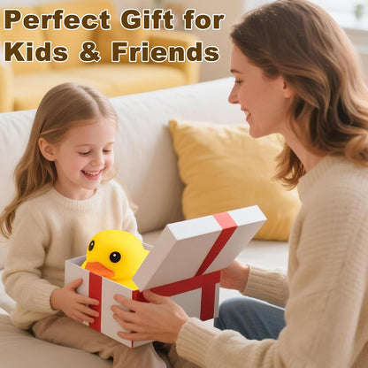 Duck Squishy Squeeze Toy, Soft Giant Duck Squishy Stress Relief Toy | Adorable Stress & Anxiety Relief Calming Sensory Fidget for Adults & Teen, Tension Release Party Goodie Bag Fillers