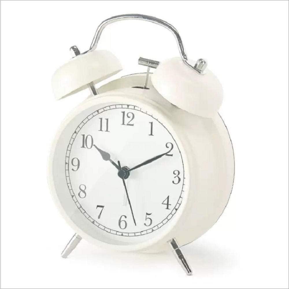 Portable Alarm Clock Travel Alarm Clock Bedside Clock Students Simple and Creative Personality Alarm Clock Alarm Clock Bedside Clock (Color : Yellow)