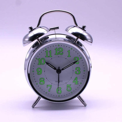 Portable Alarm Clock Travel Alarm Clock Bedside Clock Students Simple and Creative Personality Alarm Clock Alarm Clock Bedside Clock (Color : Yellow)