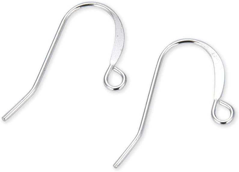 Adabele 200pcs 18K Yellow Gold Plated Strong Fish Earring Hooks 20 Gauge | 0.8mm/20 Gauge, Metal Fishhooks Ear Wire, Open Loops to Attach Charms Gemstones Dangles Earrings Making