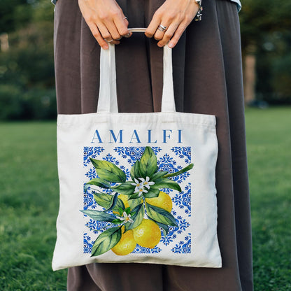 Lemons Fruits Food Tote Bag Gifts for Women, Canvas Aesthetic Reusable Grocery Bags Shopping Bags