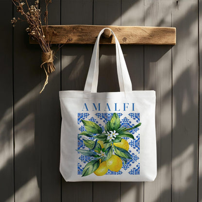 Lemons Fruits Food Tote Bag Gifts for Women, Canvas Aesthetic Reusable Grocery Bags Shopping Bags