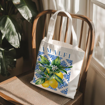 Lemons Fruits Food Tote Bag Gifts for Women, Canvas Aesthetic Reusable Grocery Bags Shopping Bags