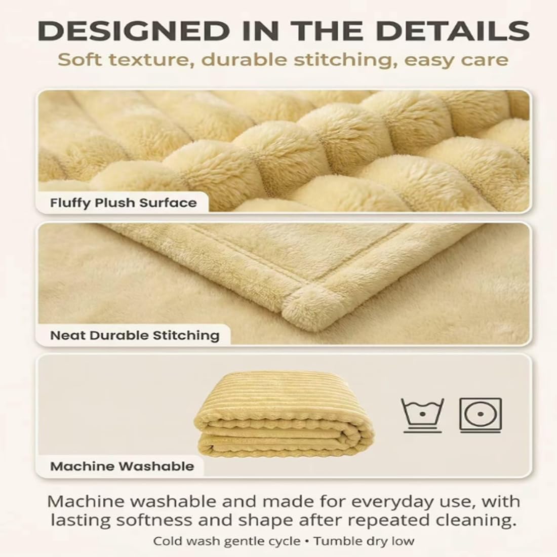 Emotional Support Blanket for Dogs,Yellow Dog Blanket,Provide Continuous Companionship,Soft Washable Security Blanket,Thick and Warm,for Kennels,Sofas,Beds,Car Seats (A, 28 × 39 in)
