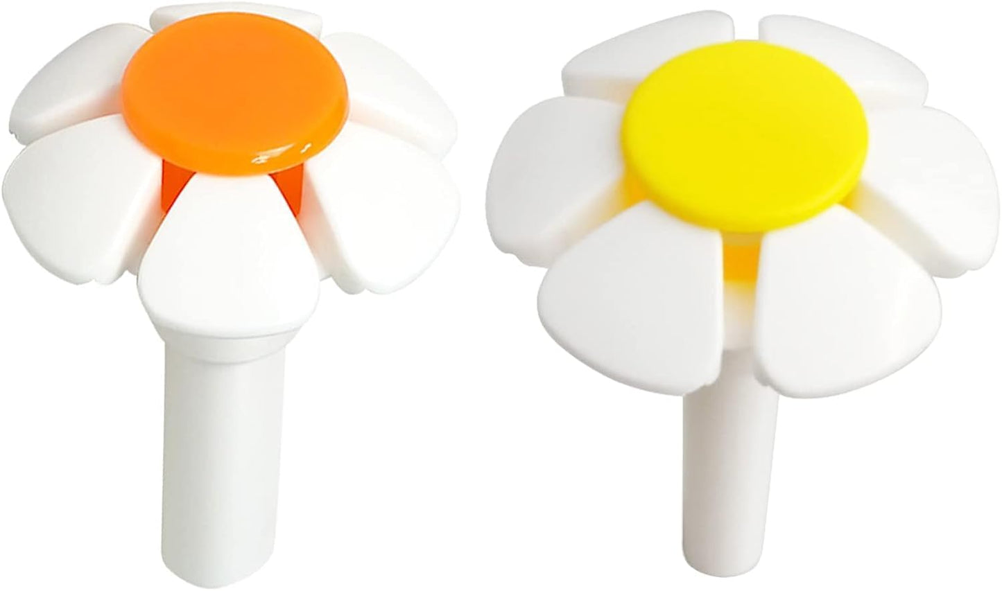 Cat Fountain Replacement Flower Nozzle, Pet Water Fountain Nozzle Replacement Yellow Flower Head for Cat Fountain Automatic Drinking Water Dispenser Fountain Attachment