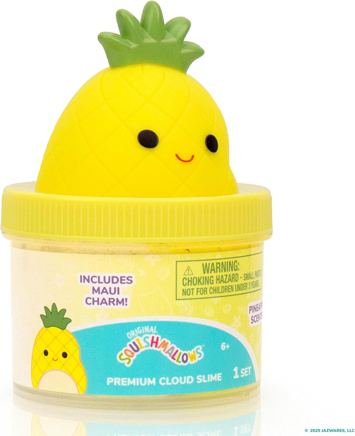 Original Maui Premium Cloud Slime - Limited Release, Pineapple Scent, 8 oz. Jar