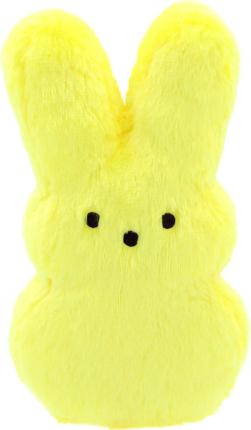 15" Yellow Shaggy Bunny Peeps Plush | Easter Basket Stuffed Animals for Kids | Marshmallow Candy | Huggable Ultra Soft Plushie Stuffers Buddy Toy | Collectable Gifts | Aged 3+