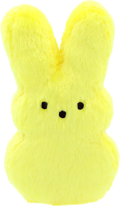 15" Yellow Shaggy Bunny Peeps Plush | Easter Basket Stuffed Animals for Kids | Marshmallow Candy | Huggable Ultra Soft Plushie Stuffers Buddy Toy | Collectable Gifts | Aged 3+