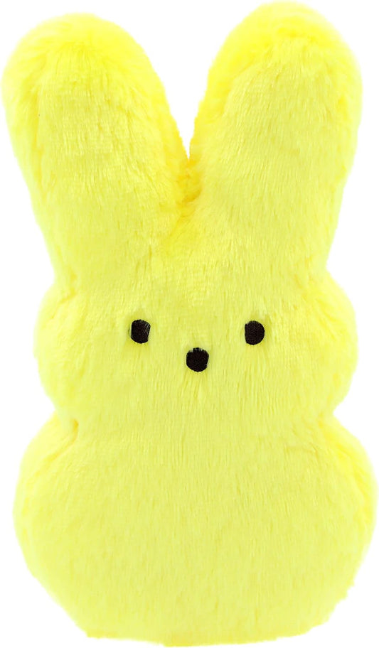 15" Yellow Shaggy Bunny Peeps Plush | Easter Basket Stuffed Animals for Kids | Marshmallow Candy | Huggable Ultra Soft Plushie Stuffers Buddy Toy | Collectable Gifts | Aged 3+