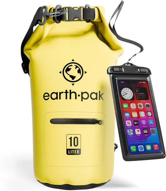 Waterproof Dry Bag with Zippered Pocket - Waterproof Dry Bag Backpack Keeps Gear Dry