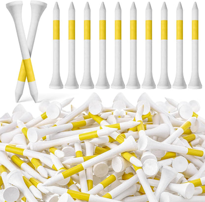 Golf Tees Bulk Wood | Wooden Bamboo, for Men Balls Accessories