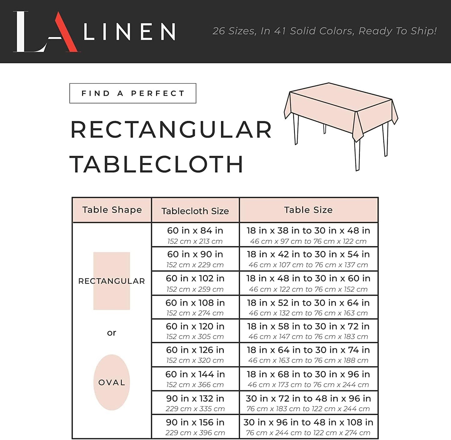 Polyester Poplin Washable Rectangular Tablecloth, Stain and Wrinkle Resistant Table Cover 90x132, Fabric Table Cloth for Dinning, Kitchen, Party, Holiday 90 by 132-Inch, Yellow Dark