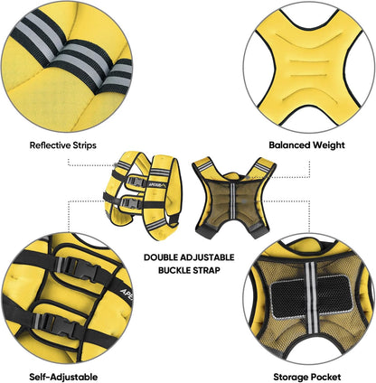 Weighted Vest Men Women, Weight Vest for Women Workout Equipment for Strength Training Running