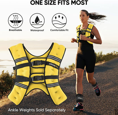 Weighted Vest Men Women, Weight Vest for Women Workout Equipment for Strength Training Running