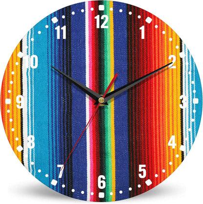 Wall Clocks,Lemon Yellow Fruits 10 Inch Wall Clock,Summer Small Battery Operated Wall Clocks Decorative for Kitchen/Living Room/Bedroom/Bathroom/Dining Room