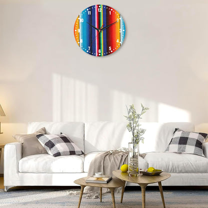 Wall Clocks,Lemon Yellow Fruits 10 Inch Wall Clock,Summer Small Battery Operated Wall Clocks Decorative for Kitchen/Living Room/Bedroom/Bathroom/Dining Room