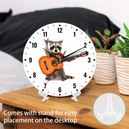Wall Clocks,Lemon Yellow Fruits 10 Inch Wall Clock,Summer Small Battery Operated Wall Clocks Decorative for Kitchen/Living Room/Bedroom/Bathroom/Dining Room