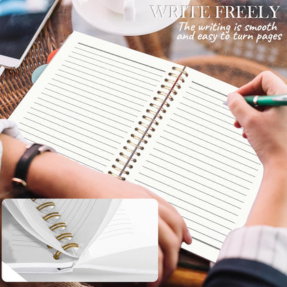 Lemons Women'S Spiral Diary, Beautiful Hardcover Lined Notebook, Suitable For Work And Note Taking, Beautiful And Cute Writing Diary,5.5x8.3 inches - A17