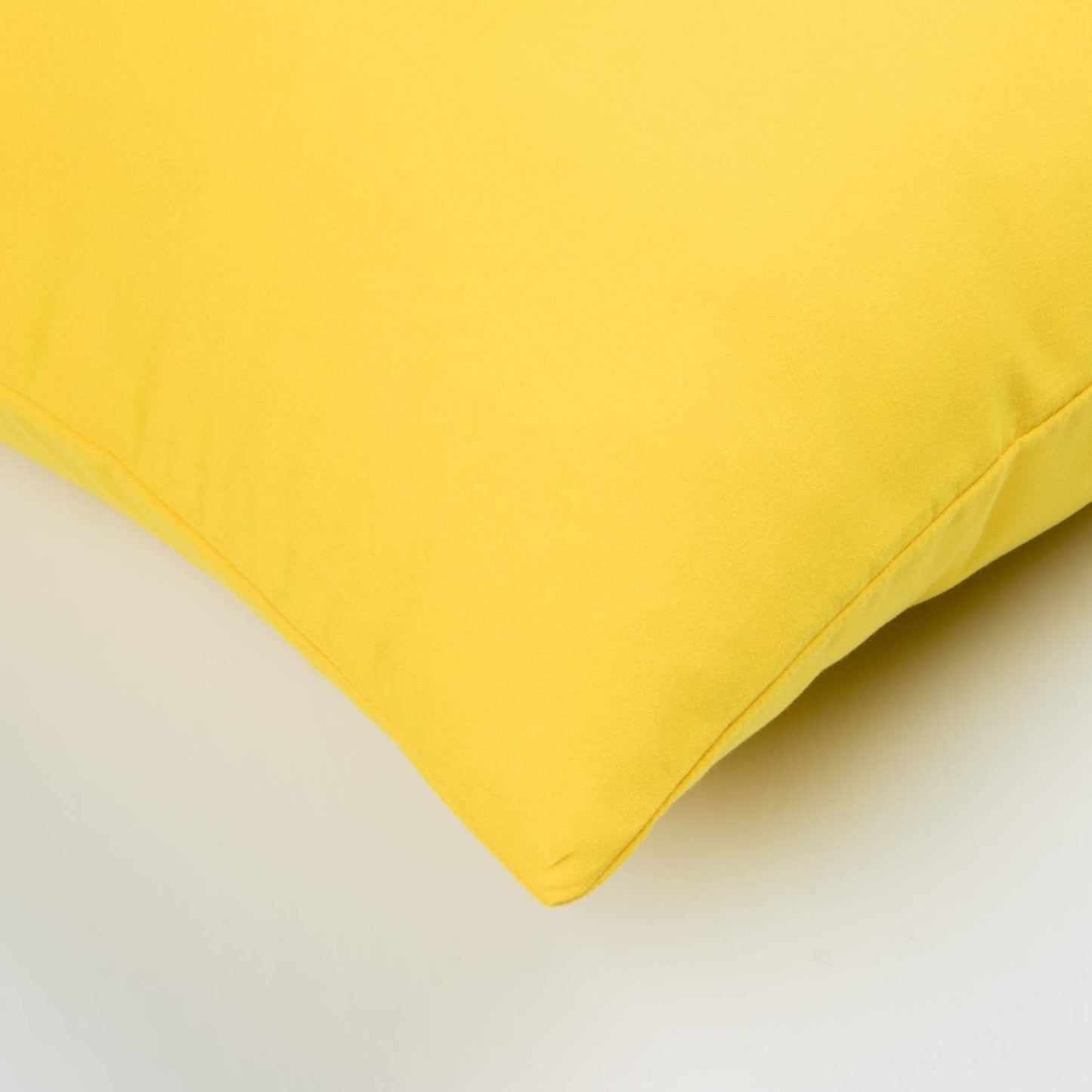 King Pillow Cases Set of 2, Soft Microfiber Pillow Covers with Envelope Closure, Wrinkle, Fade and Stain Resistant Pillowcases, 20x36, Yellow