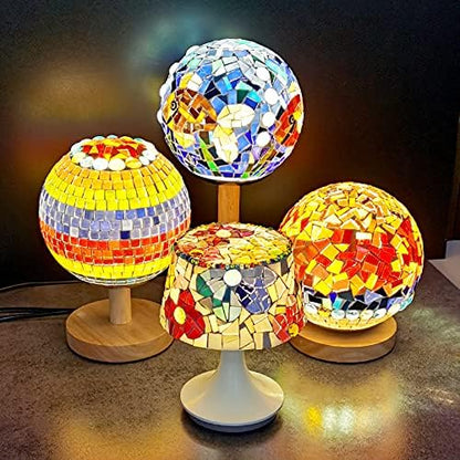 1.1lb Irregular Crystal Mosaic Tiles,Small Mosaic Tile DIY Hobbies Children Handmade Crystal Craft for Crafts Bulk DIY Picture Frames Handmade Jewelry Coaster (Gold Series)